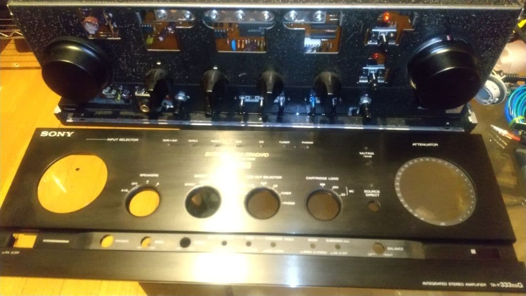 SONY ESシリーズ ステレオアンプ TA-F333ESG メンテナンス済み