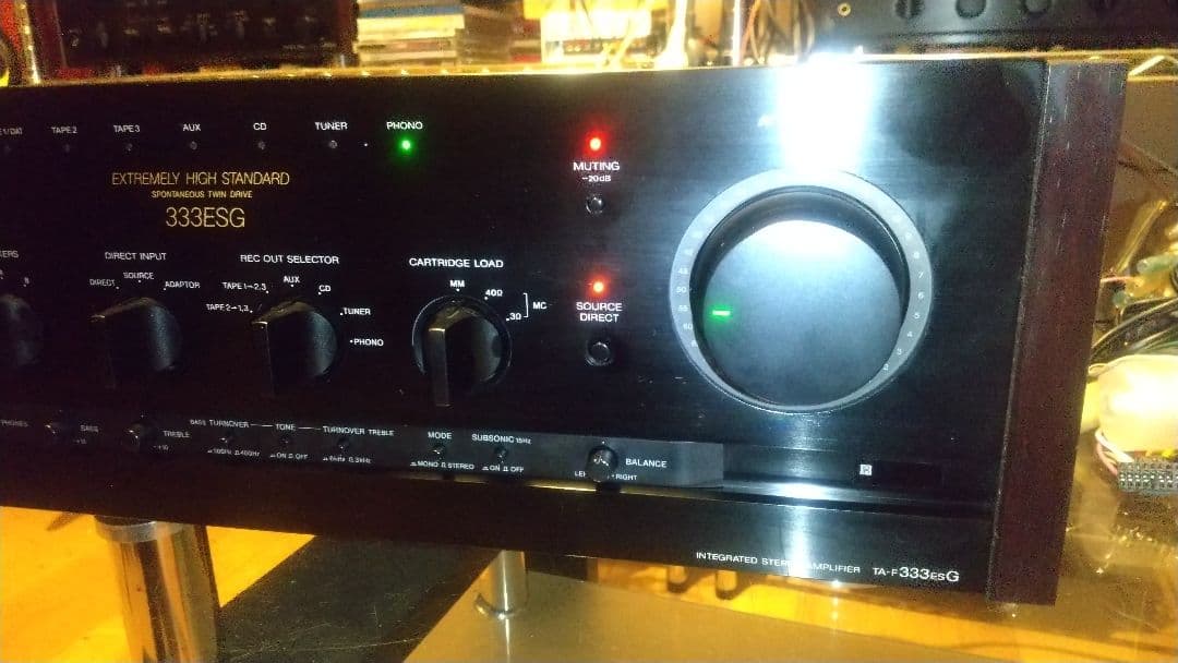 SONY ESシリーズ ステレオアンプ TA-F333ESG メンテナンス済み