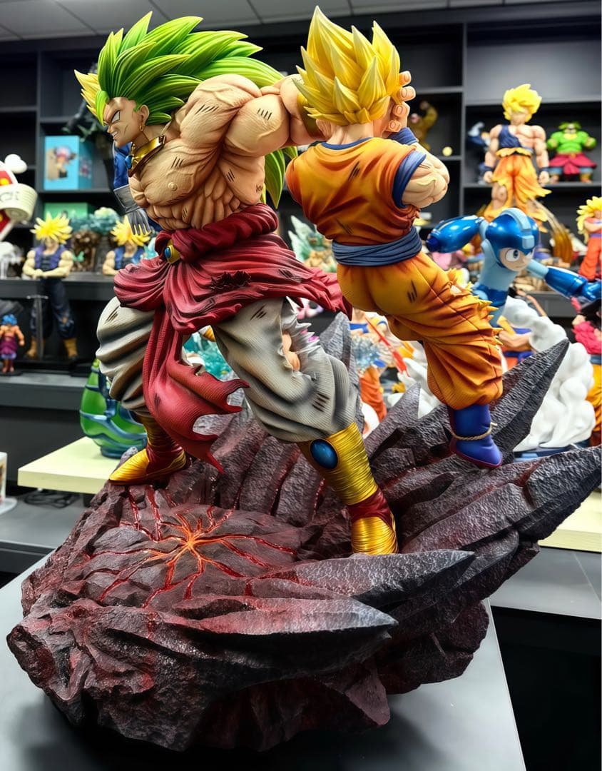 ドラゴンボール　ブロリーVS孫悟空 ベジータ　ガレージキッド　フィギュア　完成品