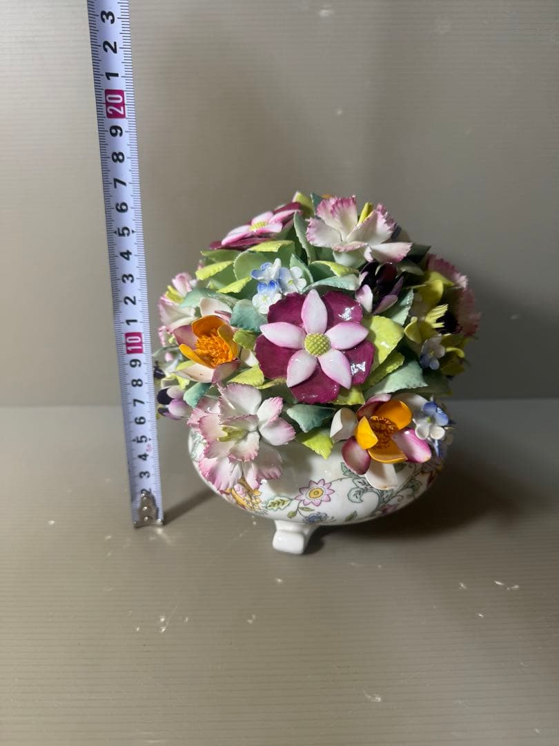 2504 ミントン　ハドンホール　陶花　フローラル