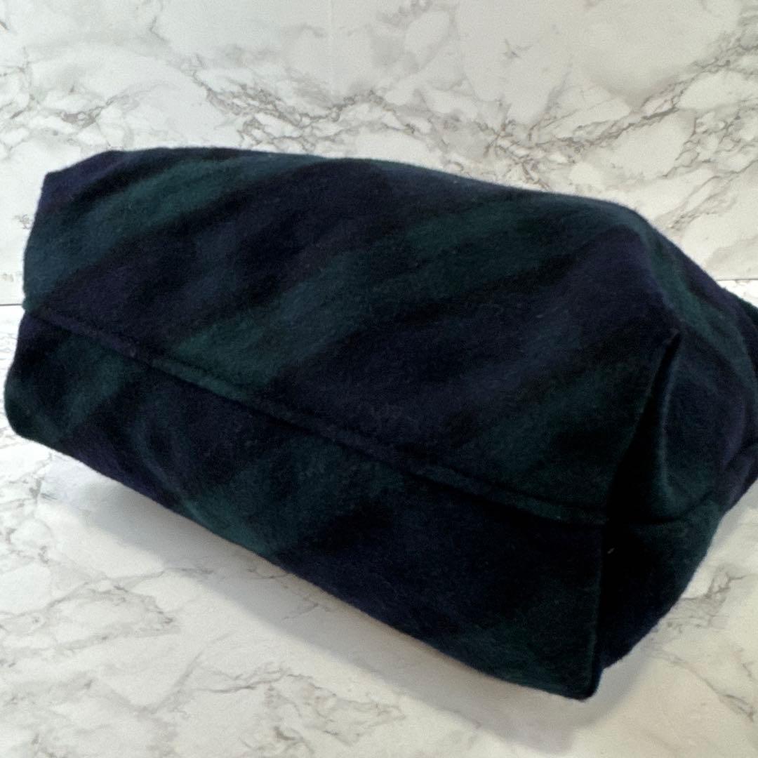 TEMBEA テンベア 日本製 ブラックウォッチ ウール メッセンジャーバッグ