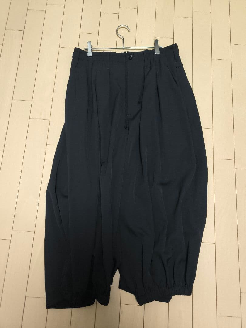 GroundY　カラスパンツ　ギャバジン　24AW GO-P09-100