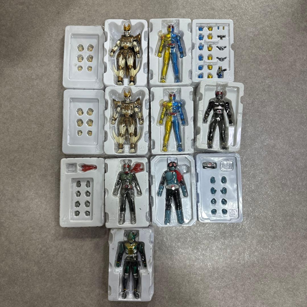 S.H.Figuarts 真骨彫製法 仮面ライダー 8体 フィギュア 現状品
