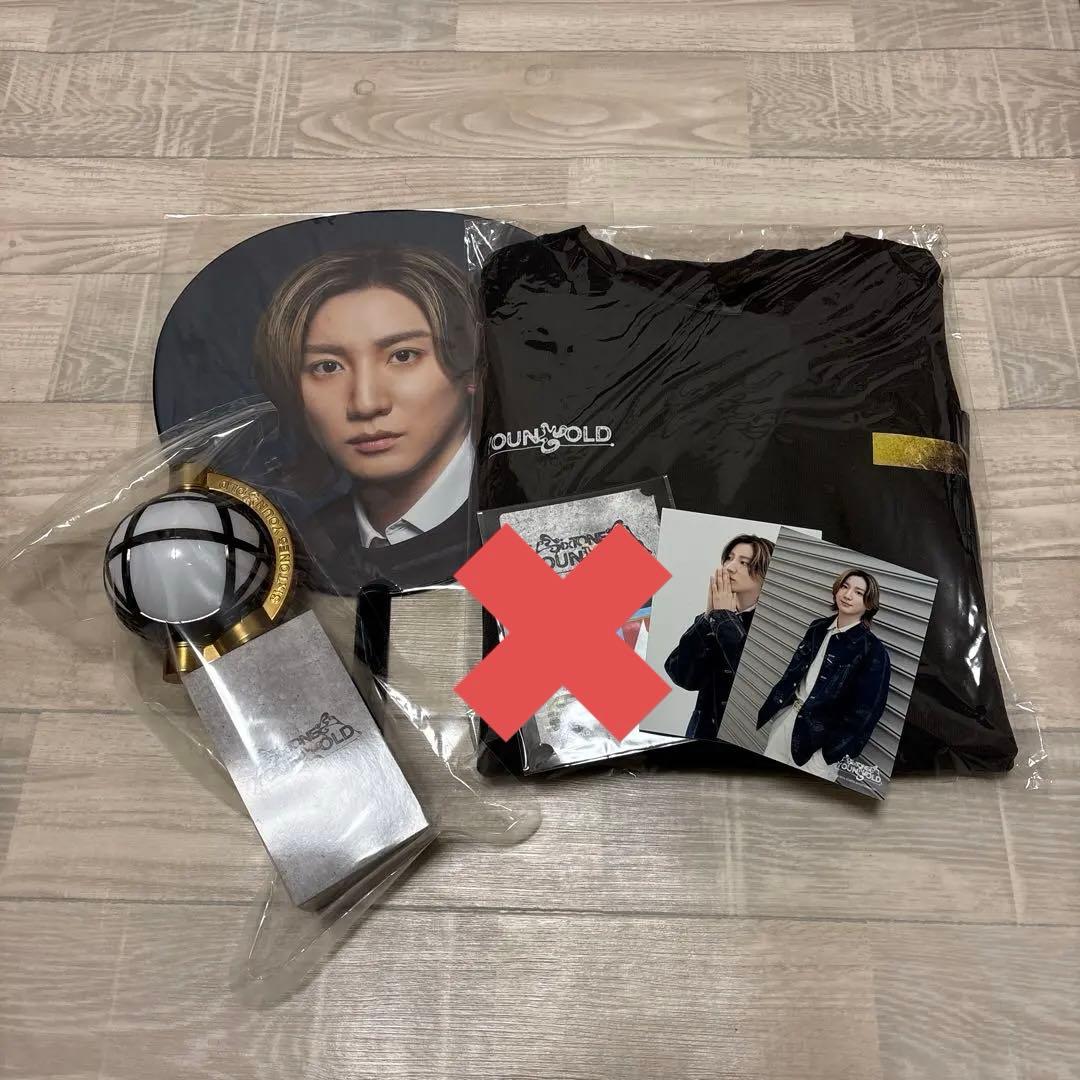 SixTONES YOUNG OLD トレーナー　ペンライト　ステッカー　京本