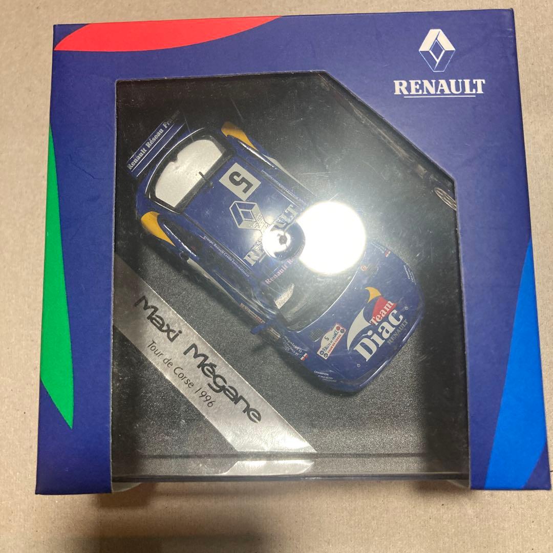 新品 ルノー マキシ メガーヌ ダイキャスト ミニカー 1996 1/43