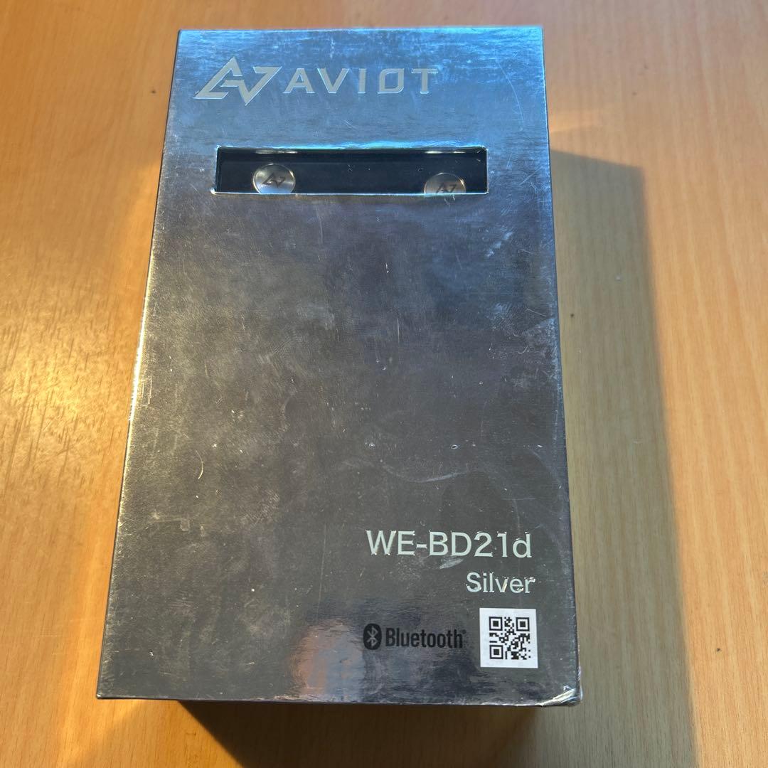 AVIOT WE-BD21d シルバー Bluetoothヘッドホン