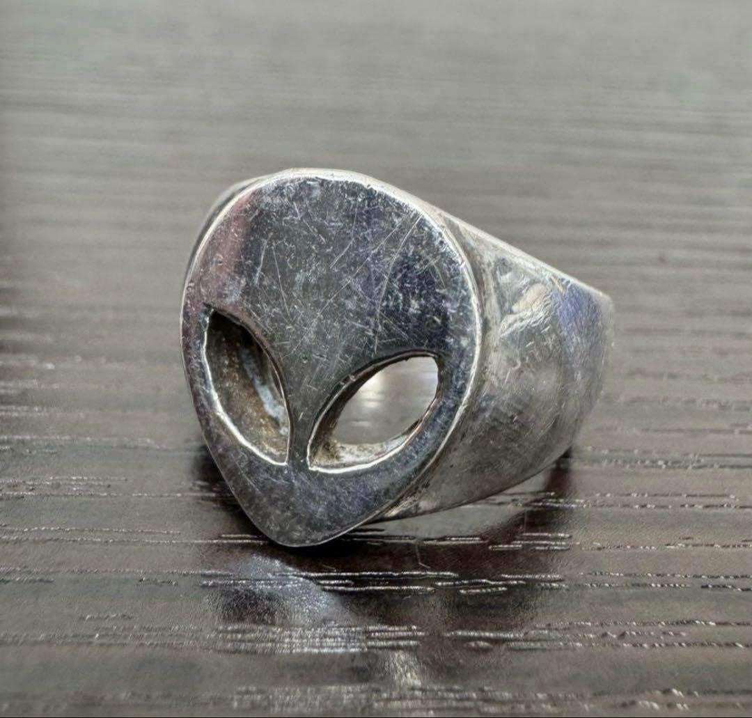 【激レア】エイリアンフェイス シルバー925リング ポーカーズ 11747391