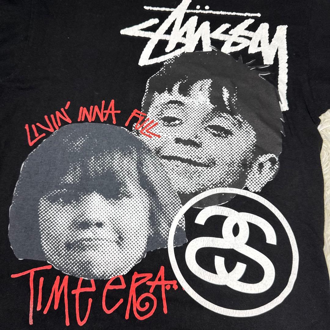 ☆【90s希少】STUSSY フォトプリントTシャツ オールドステューシー☆