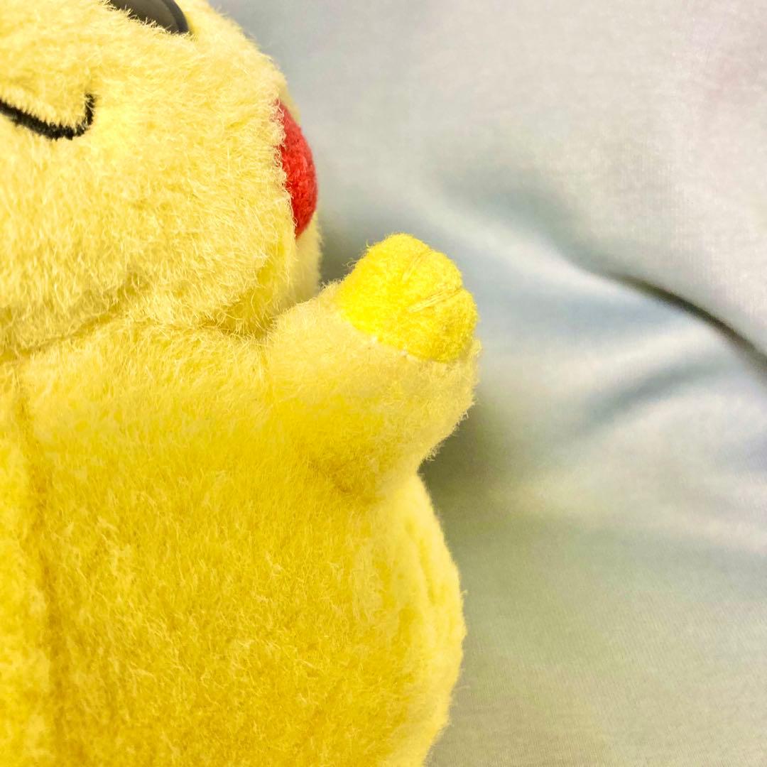 【顔良】ポケモン ぬいぐるみ ピカチュウ TOMY 当時物 レトロ 希少