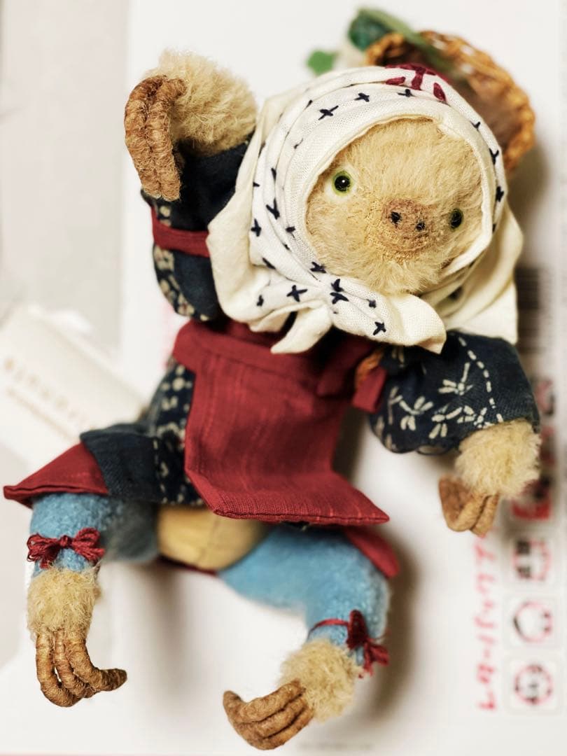 mironuts 作家 クマ テディベア ハンドメイド ぬいぐるみ