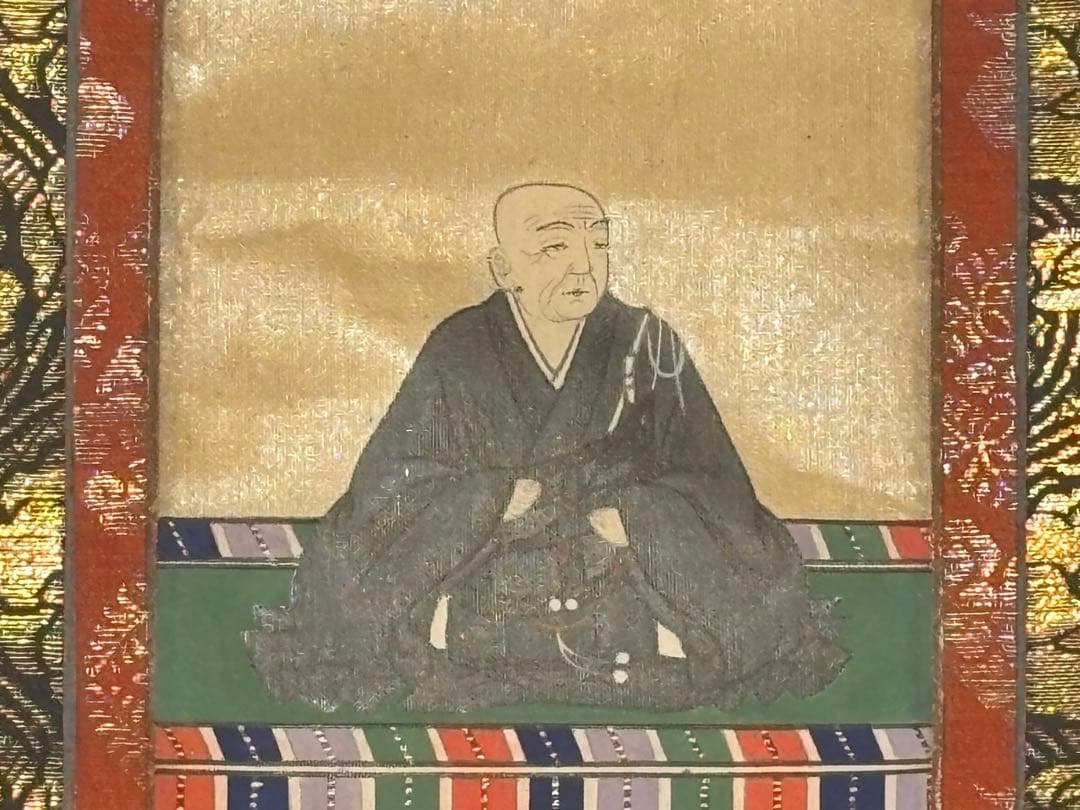 「方便法身尊形・親鸞聖人・法然上人」達如 三幅対|木版画 浄土真宗 本願寺