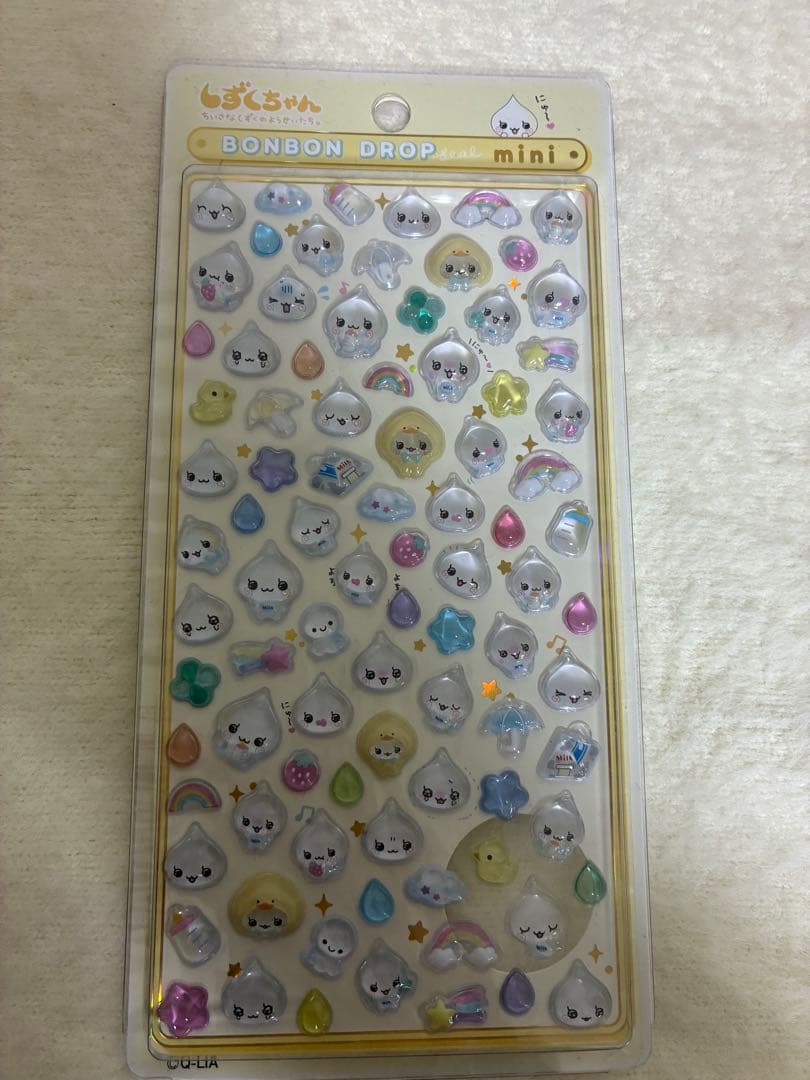 【正規品】ボンボンドロップシールミニ サンリオ＋しずくちゃん＋サンリオステッカー