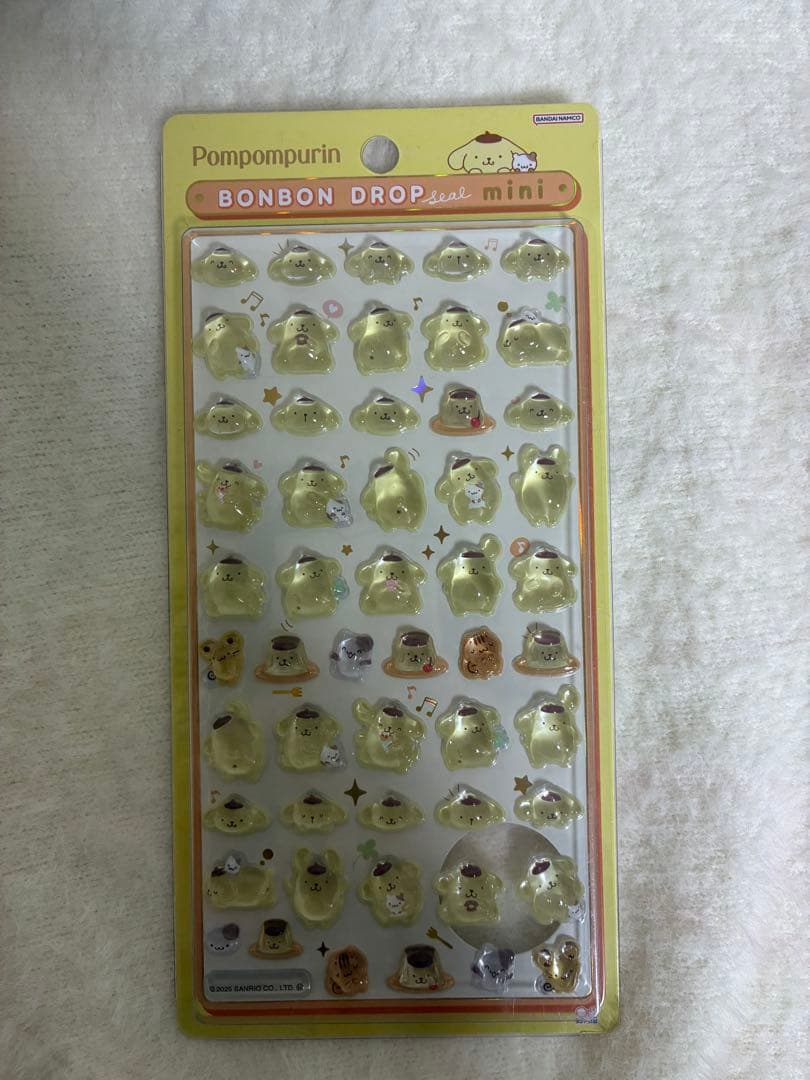 【正規品】ボンボンドロップシールミニ サンリオ＋しずくちゃん＋サンリオステッカー