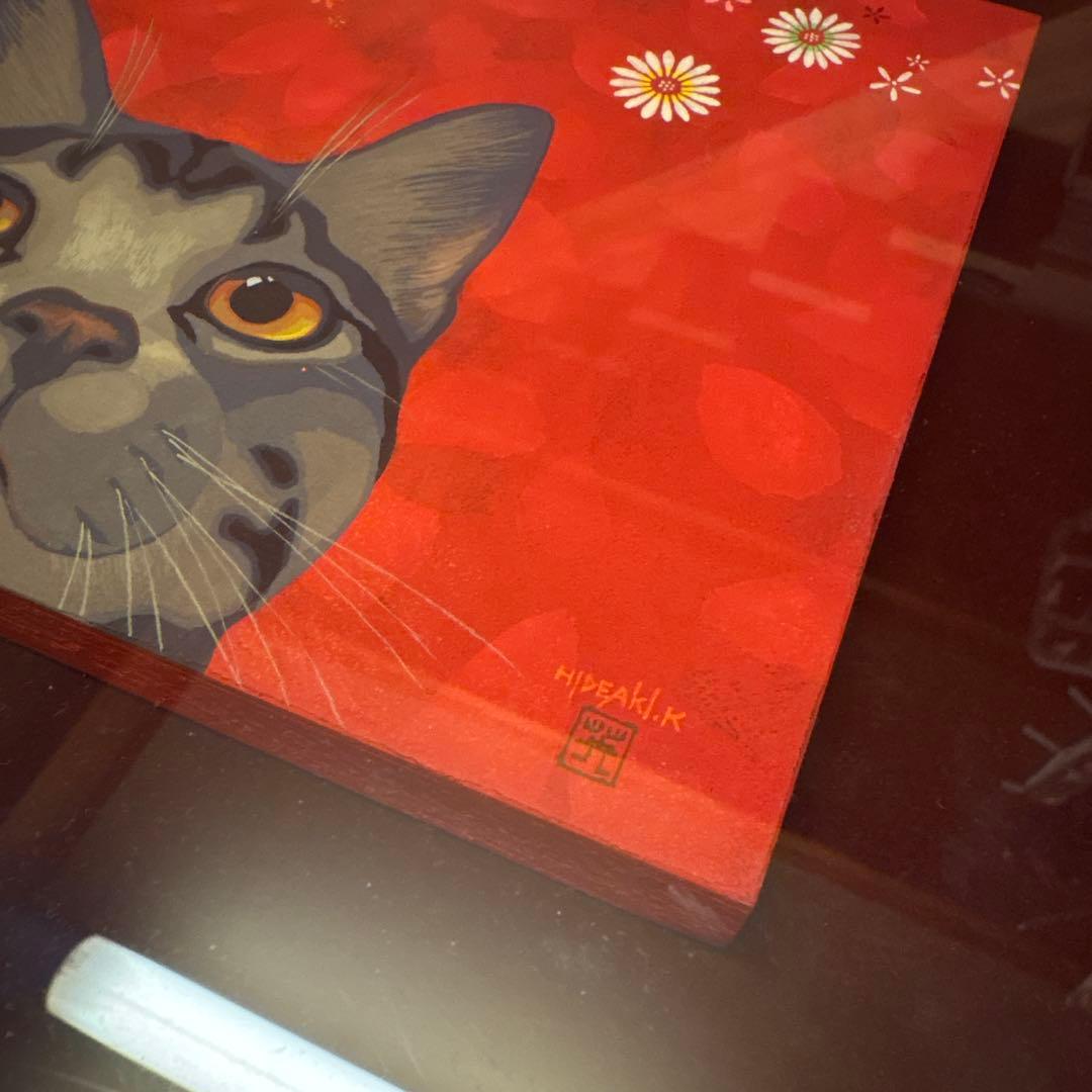 小林英且 夢思ひ SM アクリルボックス額装 真作 東京藝術大学大学院修 日本画