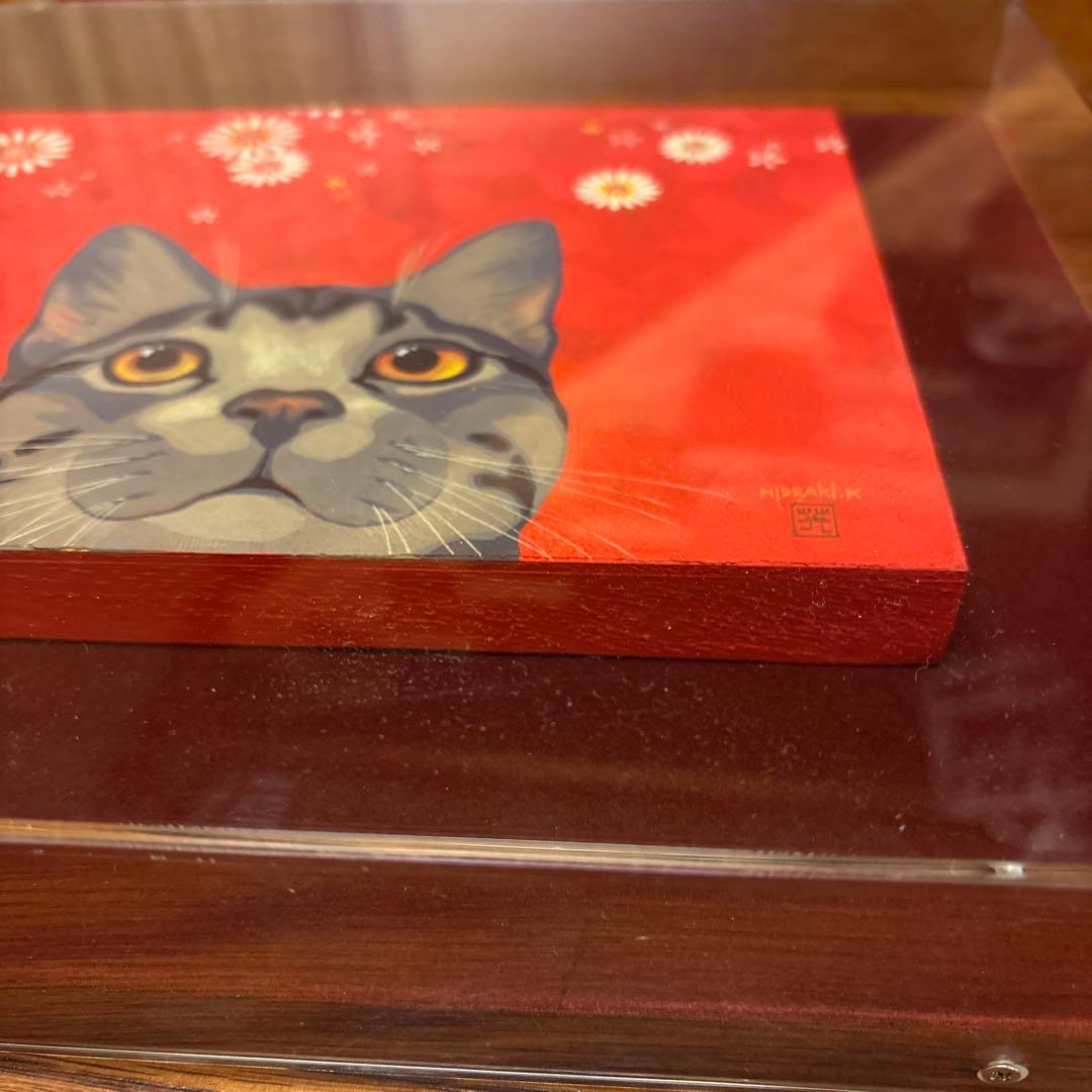 小林英且 夢思ひ SM アクリルボックス額装 真作 東京藝術大学大学院修 日本画