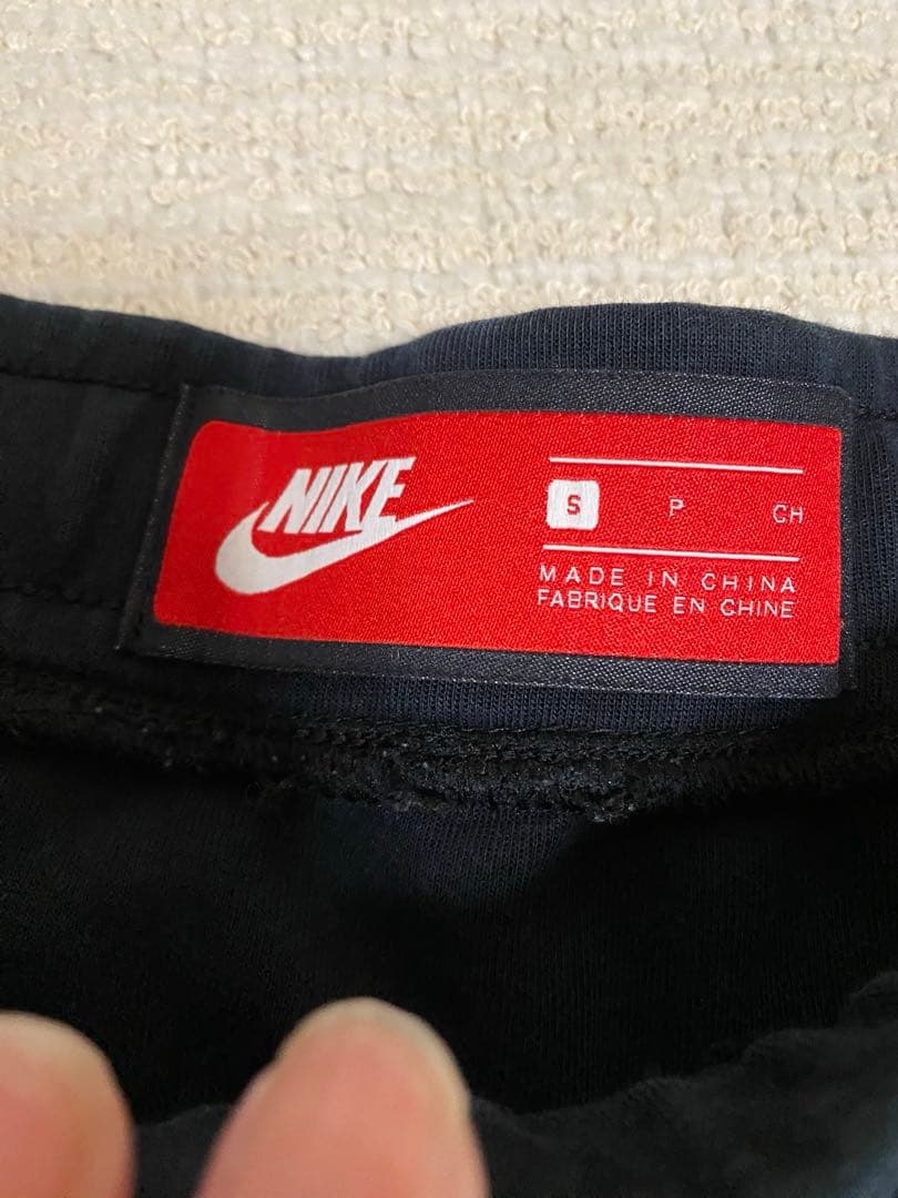 NIKE 黒 グレー ジップパーカー セットアップショートP付きS 6点セット