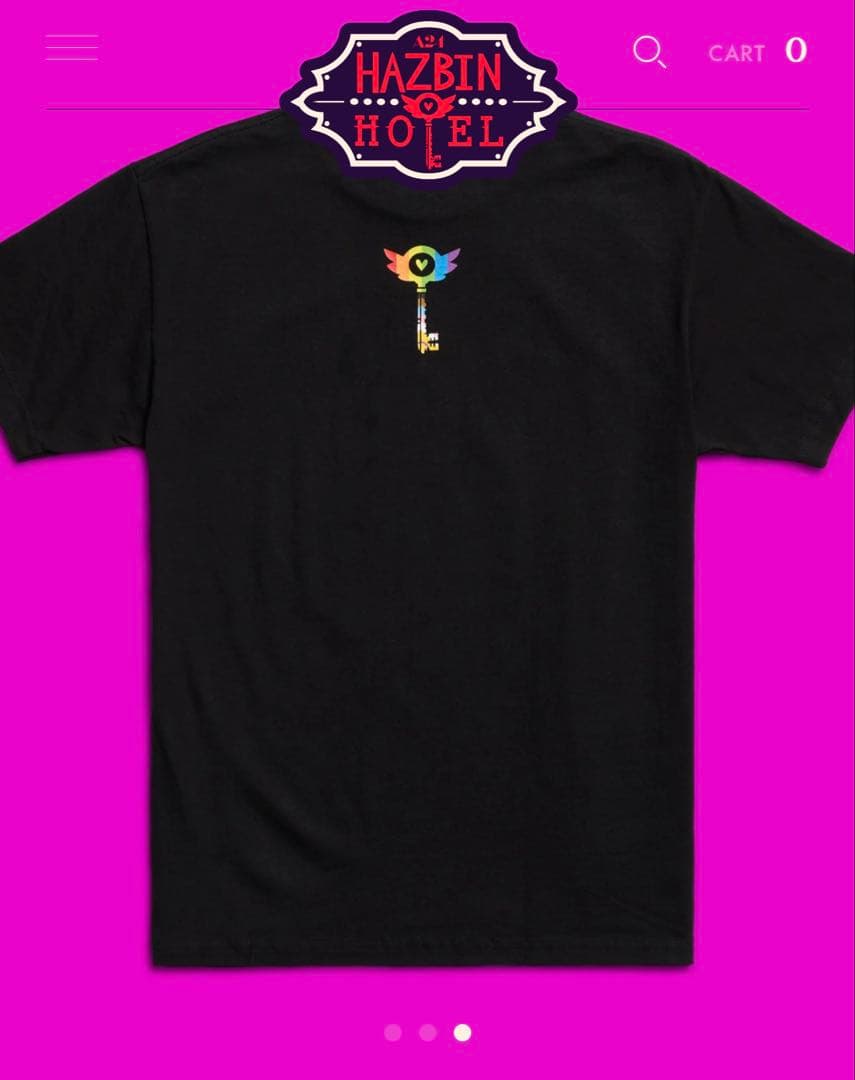 【正規品•希少】ハズビンホテル プライド 2025 Tシャツ S small