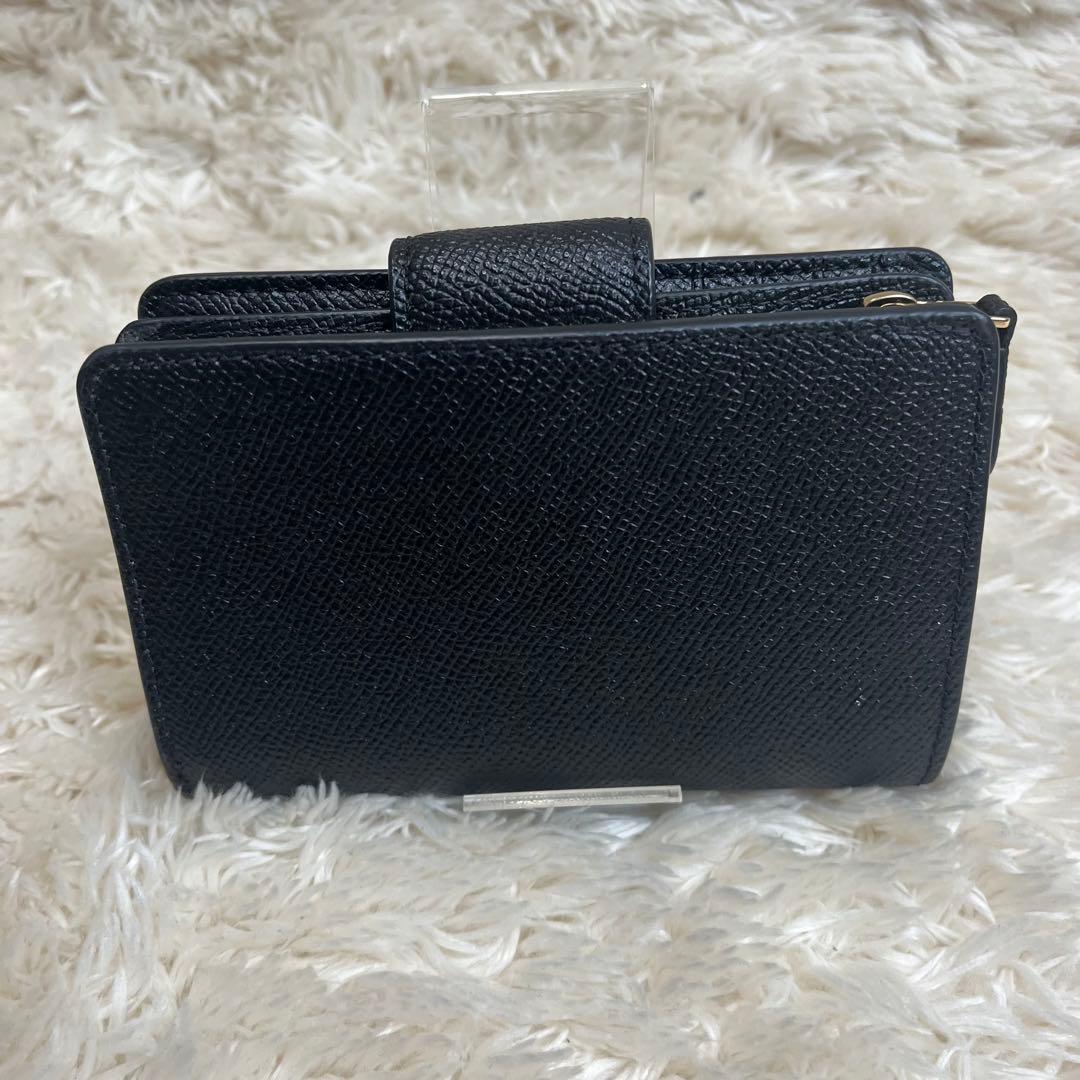 【未使用級】コーチ　COACH 二つ折り財布　レザー　スモール　ウォレット