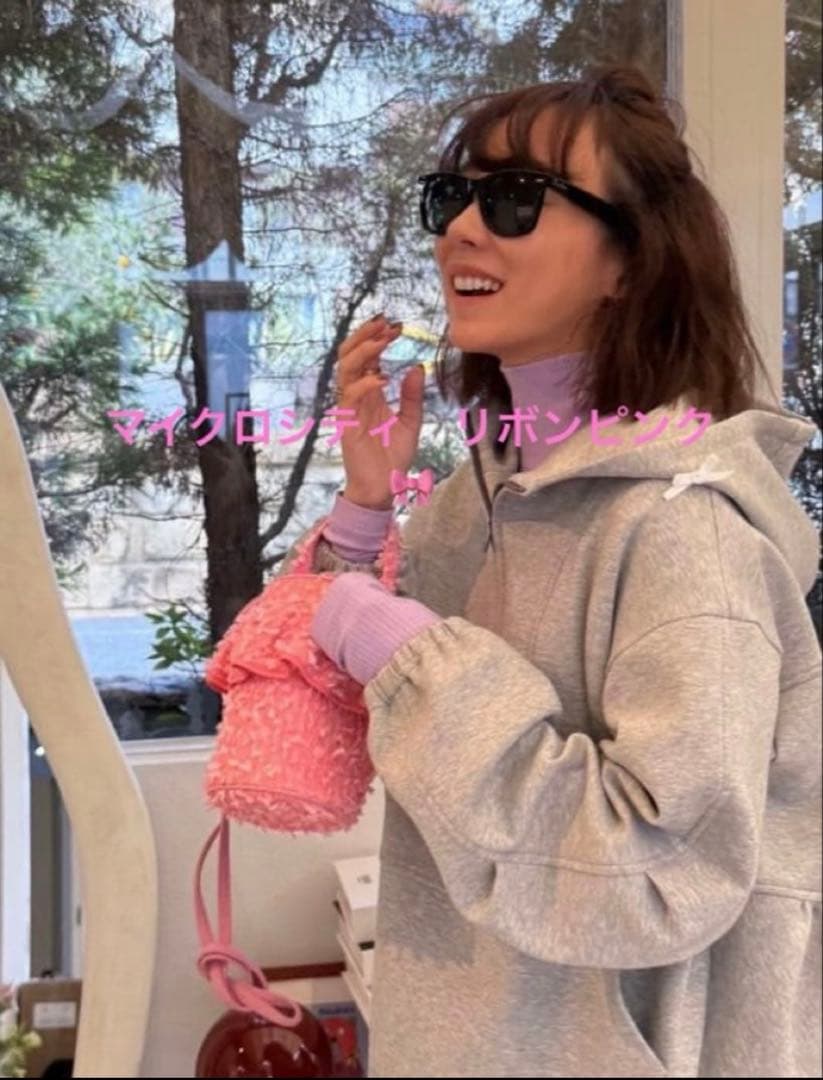 セツコサジテール　マイクロシティ ピンクリボンツイード