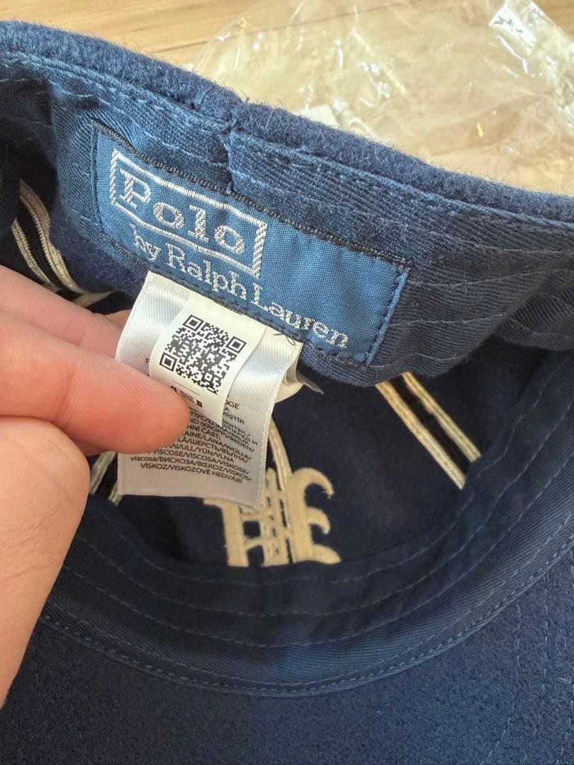 ラルフローレン　エンブロイダリー　クリケット　cap