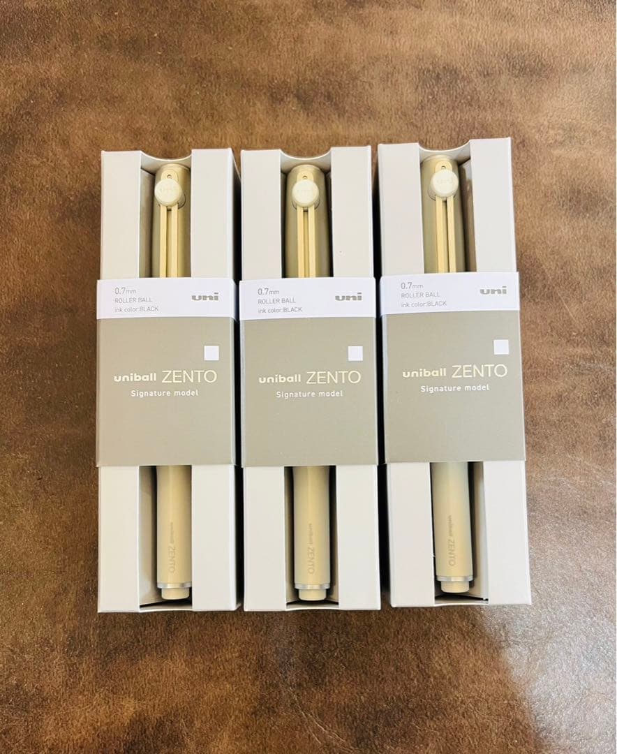 ZENTO Signature model ゴールド 3本セット