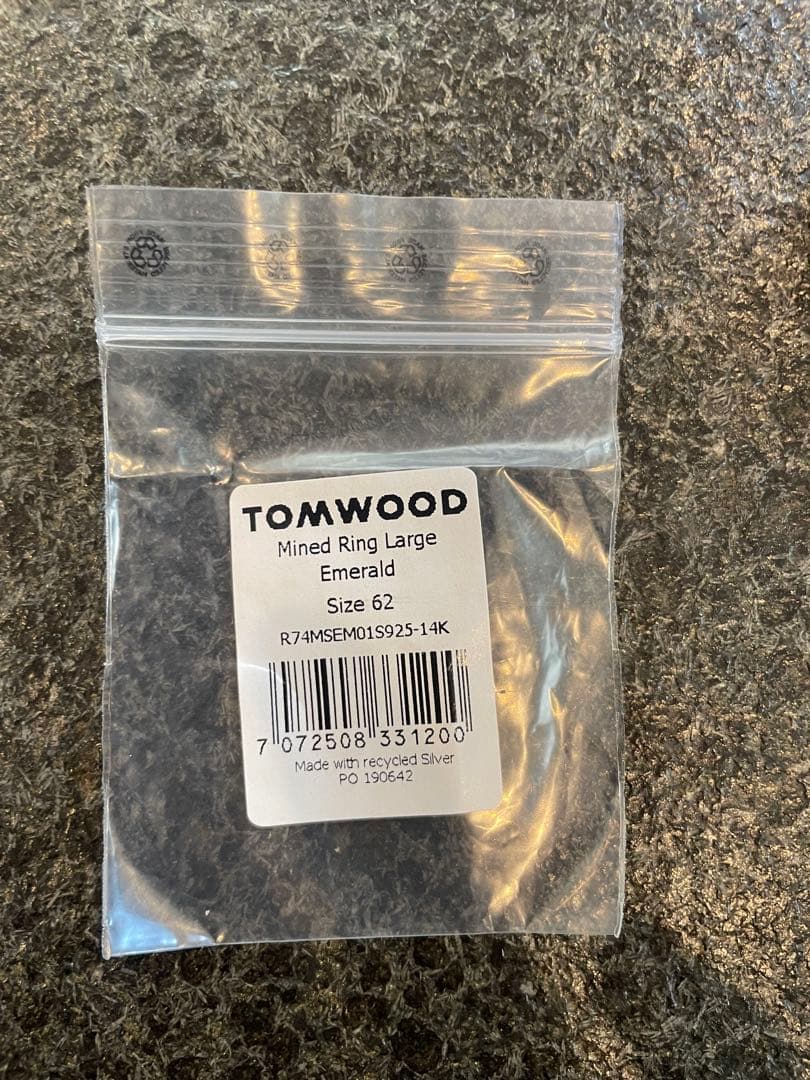 TOMWOOD オニキスシルバーリング