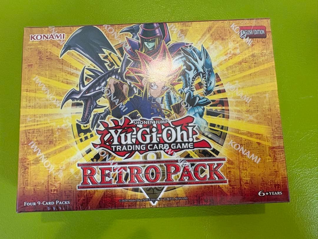 【早いもの勝ち】遊戯王RETRO PACK 1 & 2英語版 未開封BOX 2個