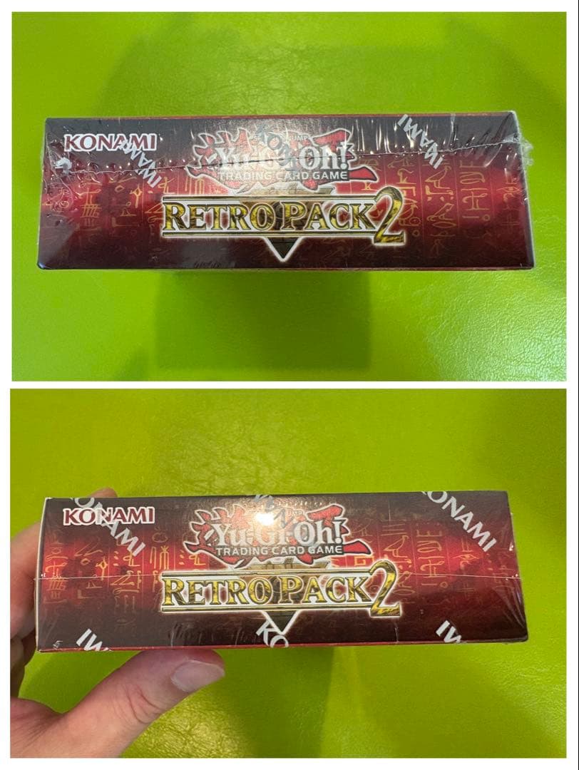 【早いもの勝ち】遊戯王RETRO PACK 1 & 2英語版 未開封BOX 2個