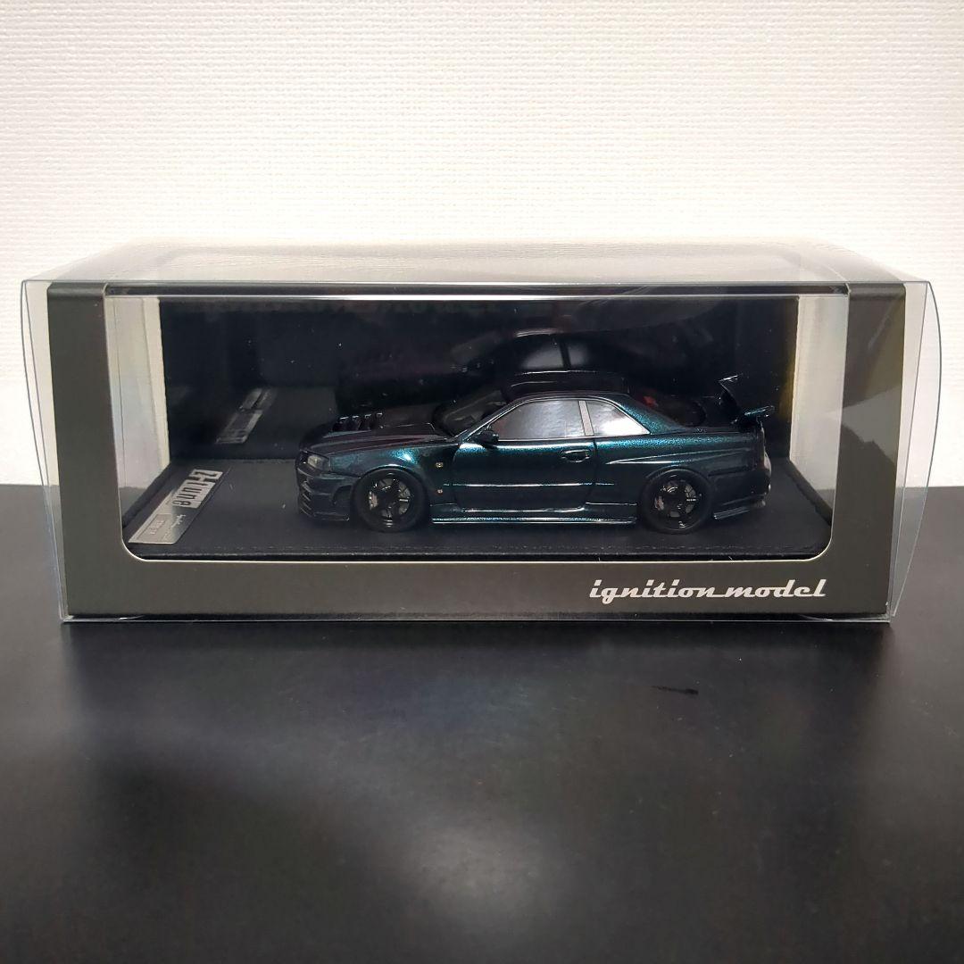 【保護ケースつき】ニスモ R34 GT-R Z-tune ミッドナイトパープル