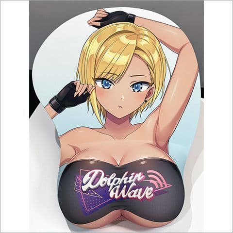 村早麻汐　等身大おっぱいマウスパッド
