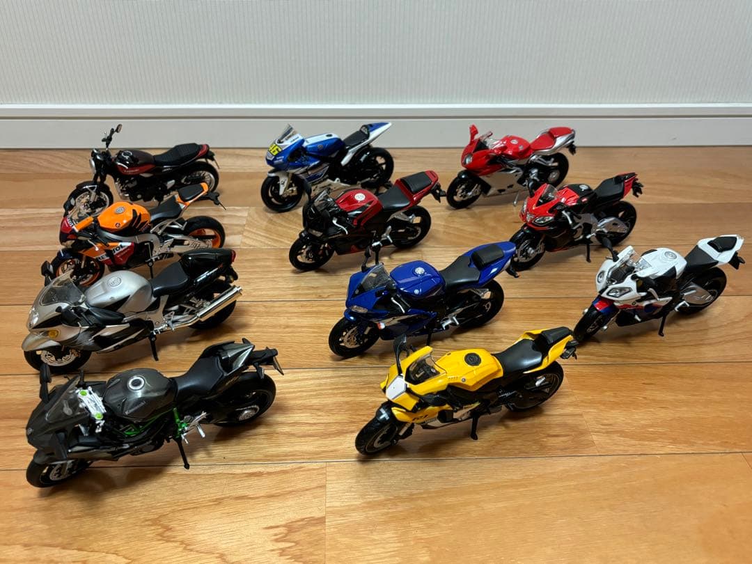1/12 バイク 完成品 11台セット