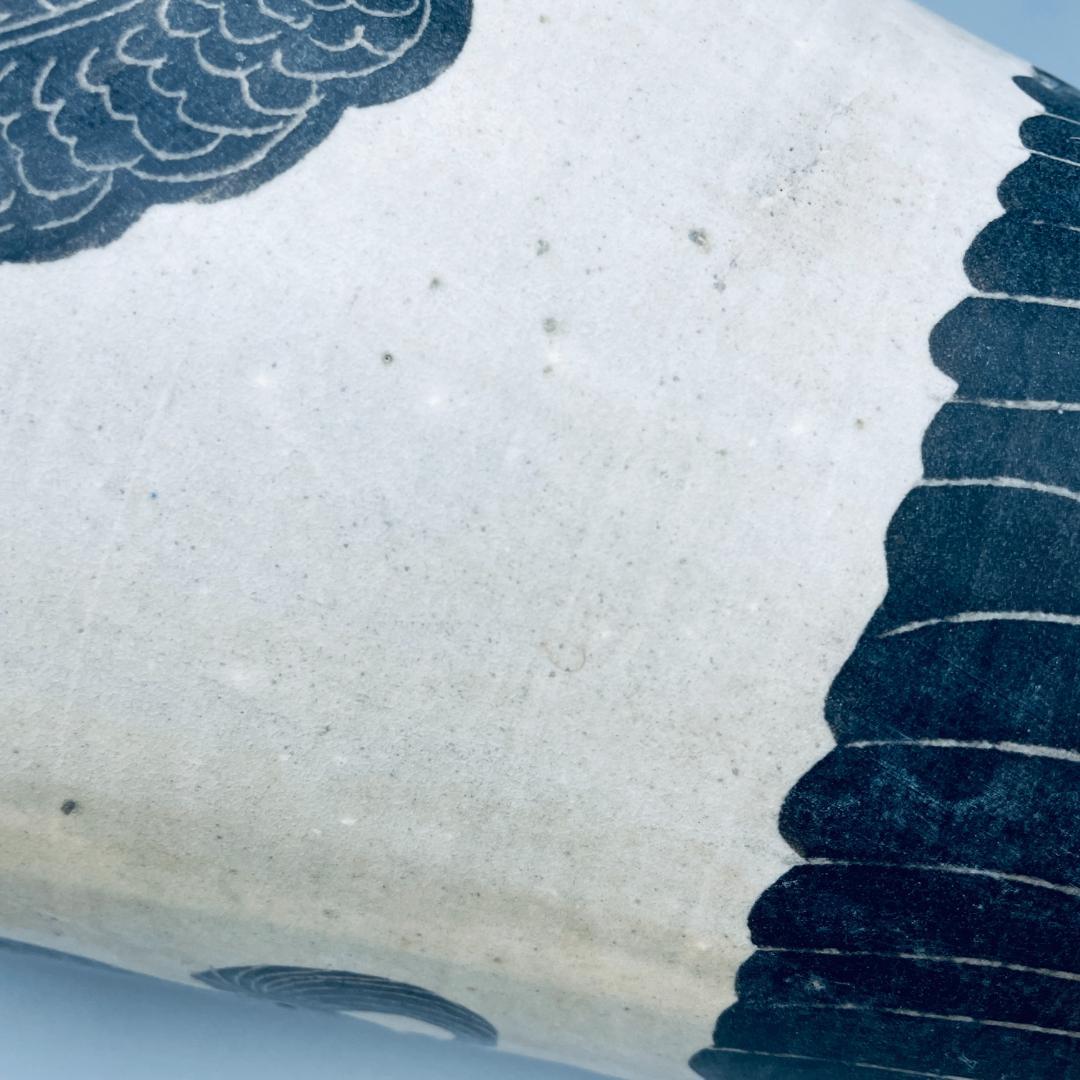 北宋 磁州窯 龍紋 梅瓶 中国陶磁器