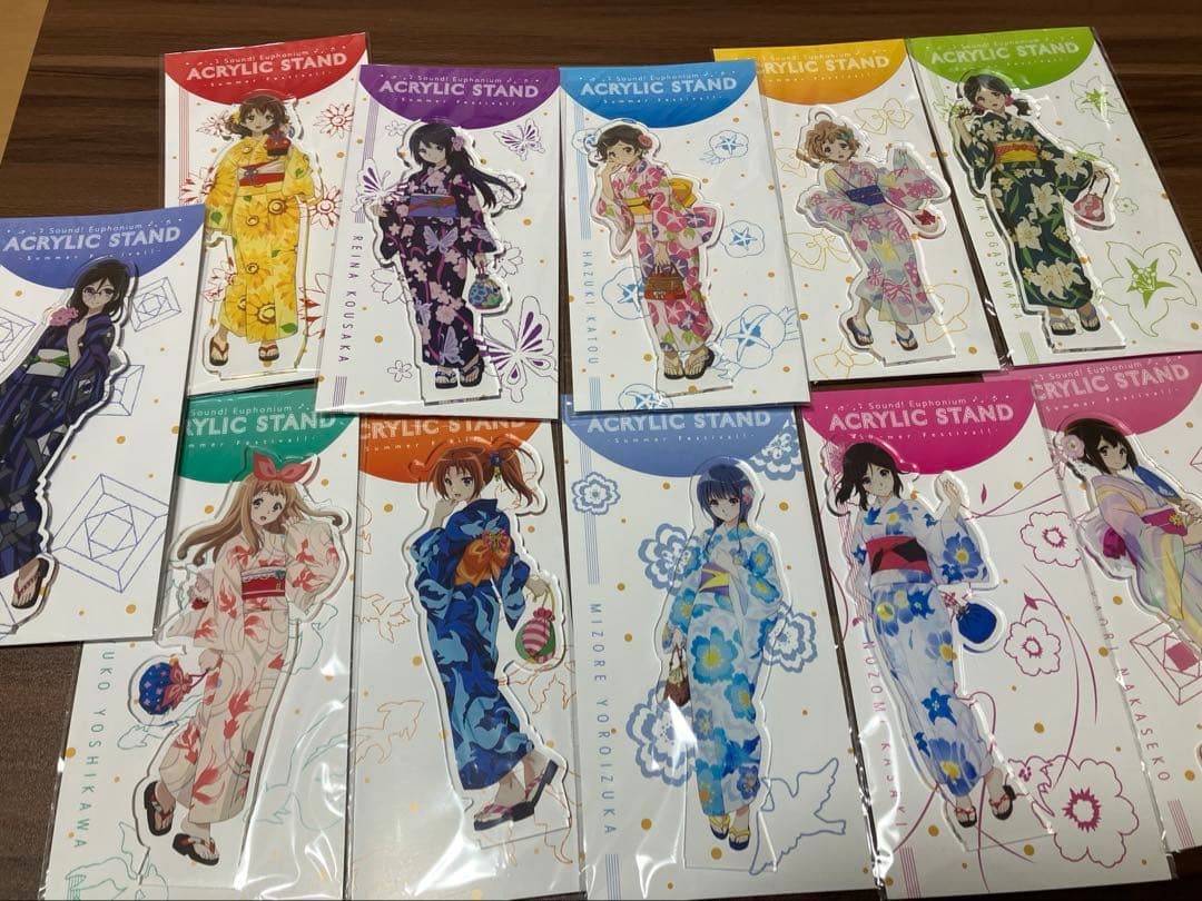 響け！ユーフォニアム 夏祭り！ アクリルスタンド 11種セット 浴衣