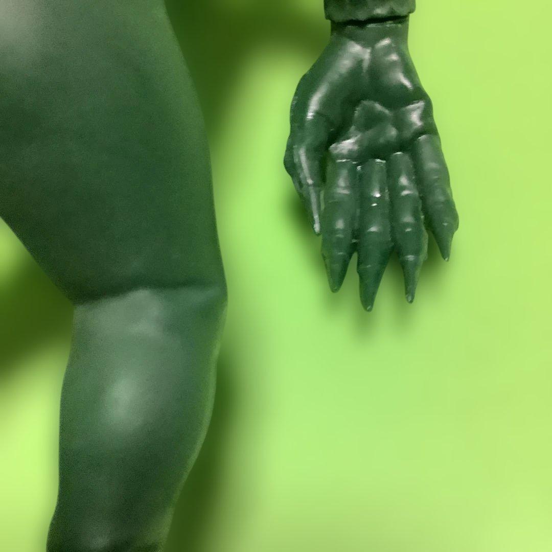 ビリケン商会★ソフビ★ガレージキット★大頭人★ハマハヤオ★暗闇の悪魔★組み立て済