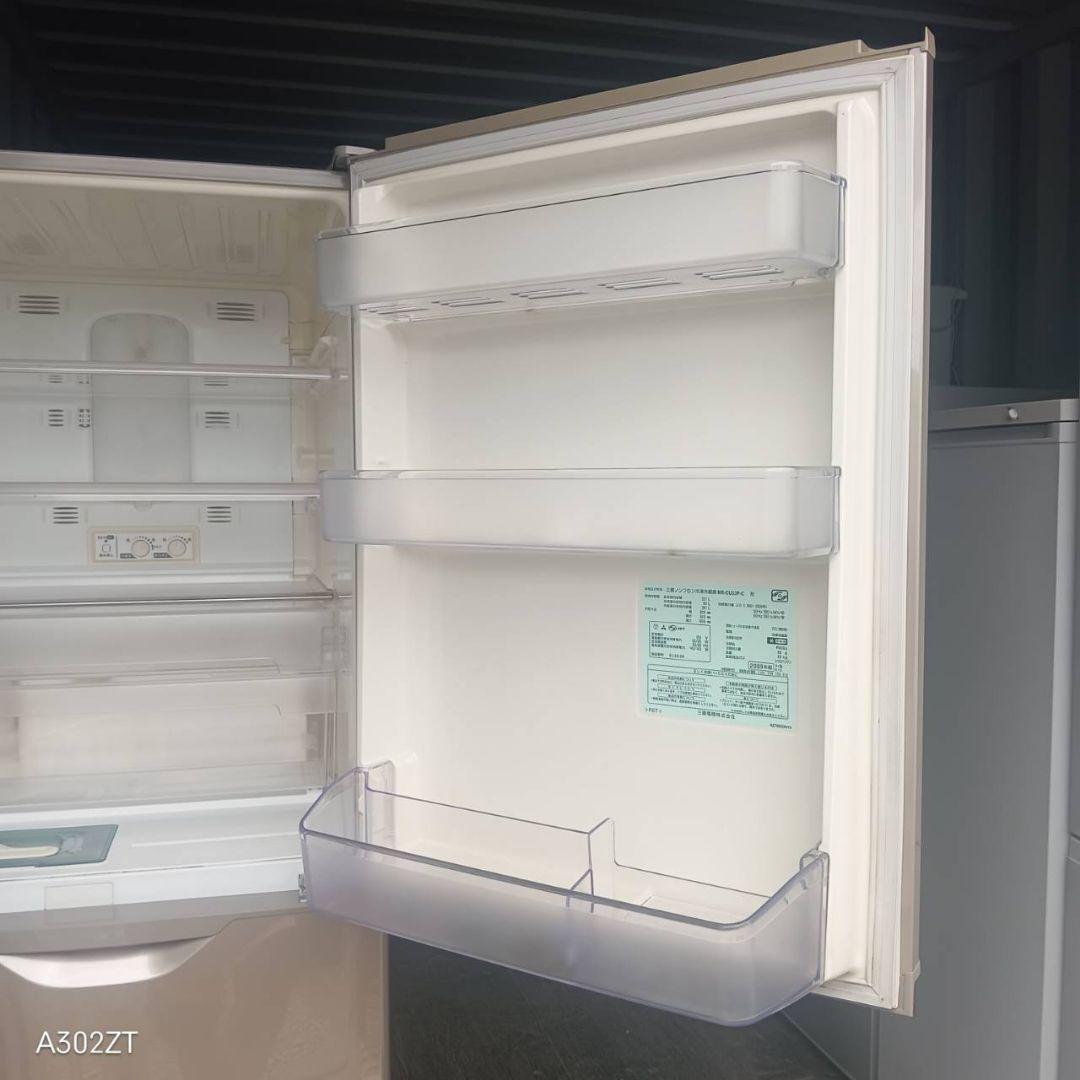 0142◀設置まで対応 三菱　自動製氷機能付き大型冷蔵庫　331L