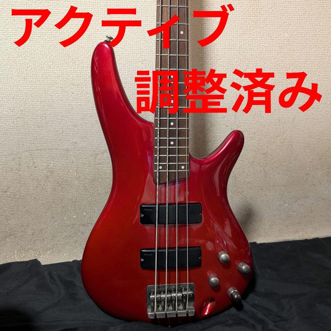 メンテ済み Ibanez SR300 定価54000円 レッドラメ 赤 CA