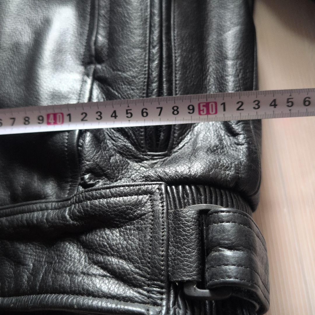 ライダース　レザージャケットXXＬ レザーズボン34インチセット