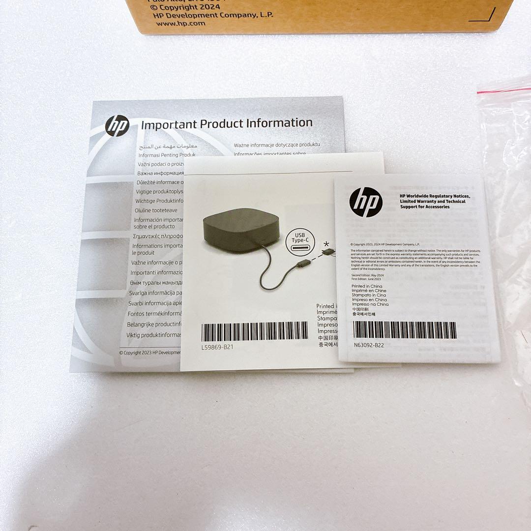 動作確認済み HP USB-C Dock G5 ドッキングステーション