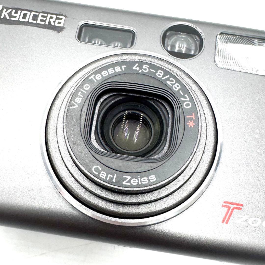 完動品 KYOCERA Tzoom Carl Zeiss フィルムカメラ