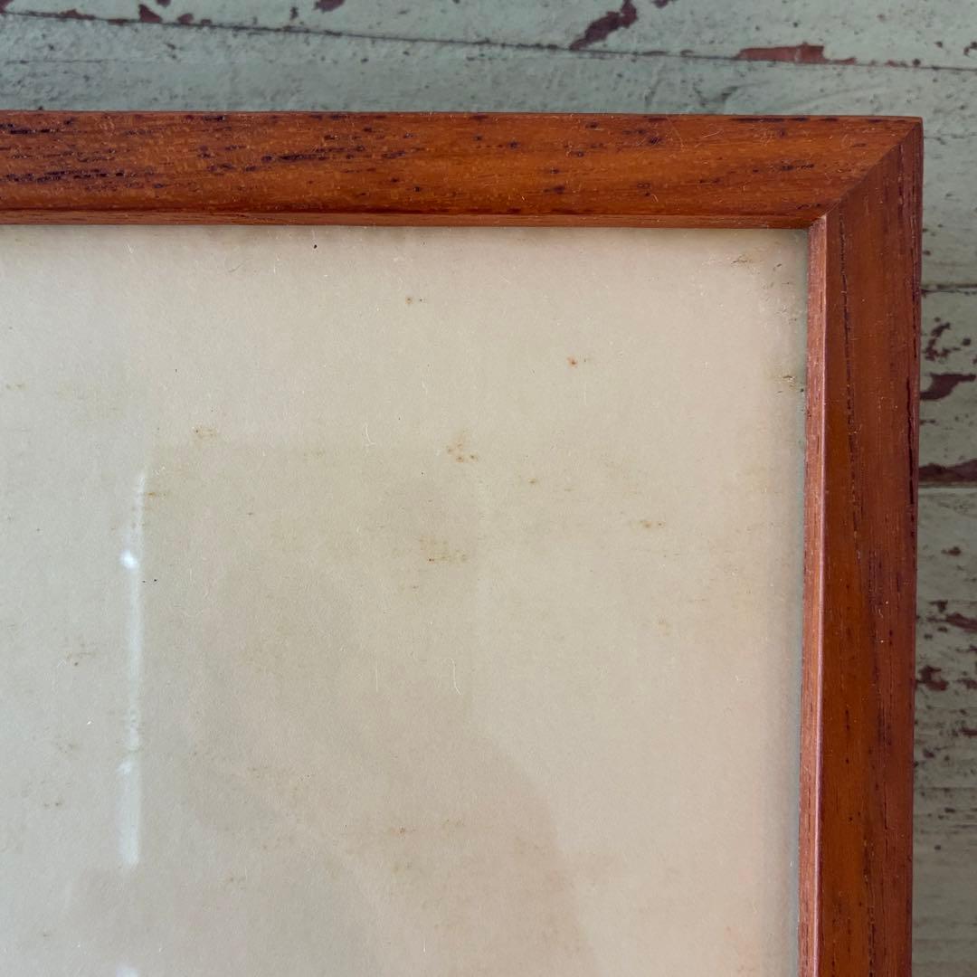 岡 鹿之助「巣」リトグラフ　本人鉛筆サイン入　額付　EA版　25.10.29−1