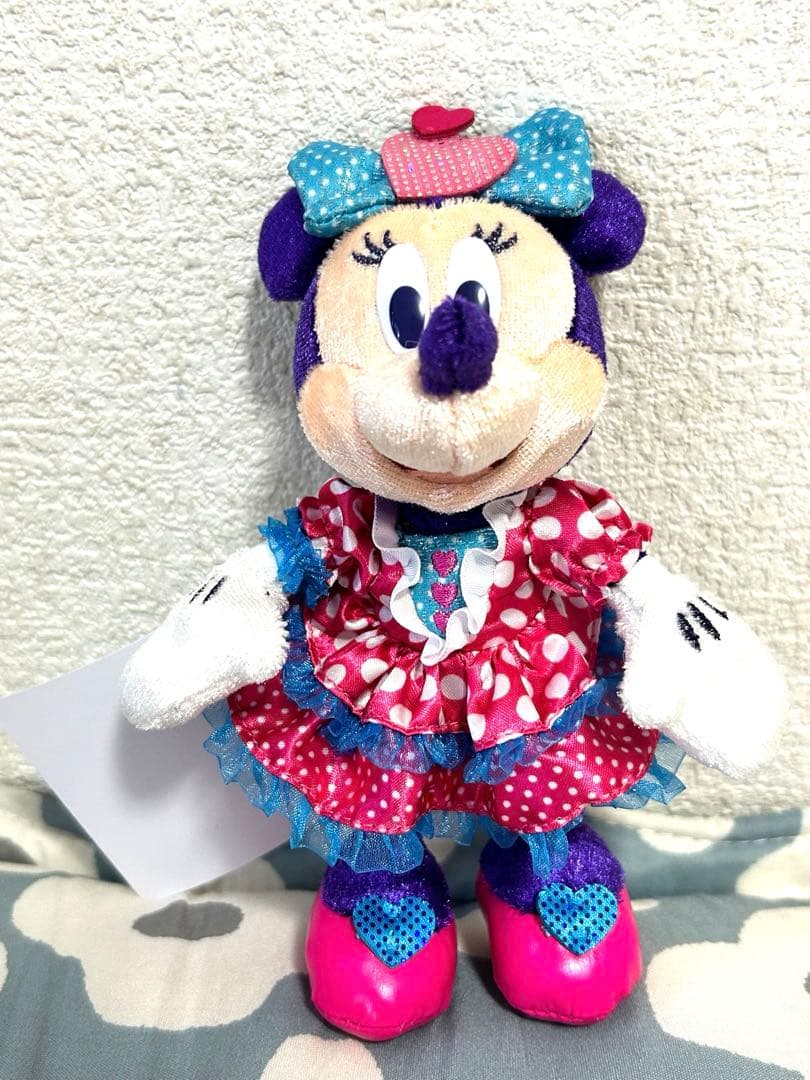 【美品】ディズニー パルパルーザ　ミニー　ぬいぐるみバッチ　ぬいぐるみ　10点