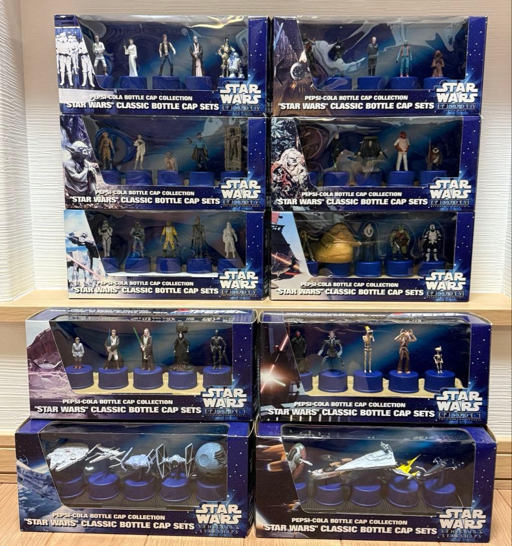 スター・ウォーズ ボトルキャップフィギュア 全10セット