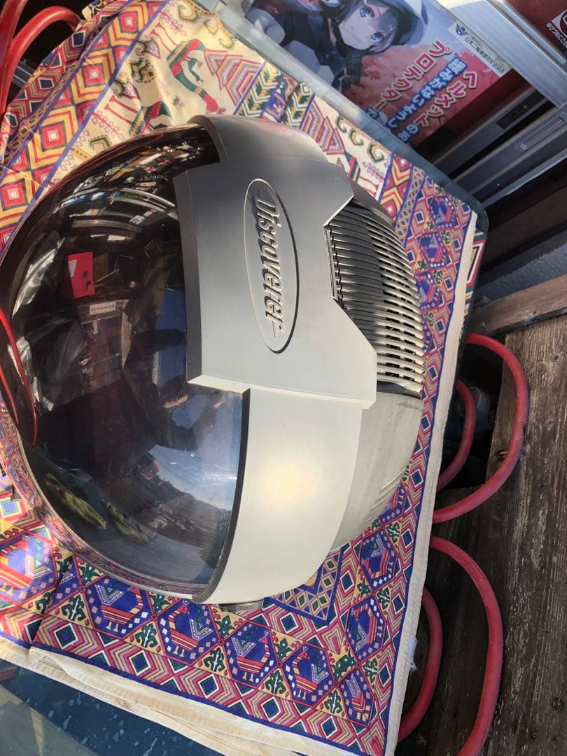 フィリップス ディスカバリー 14S11B ヘルメット ブラウン管 カラーTV