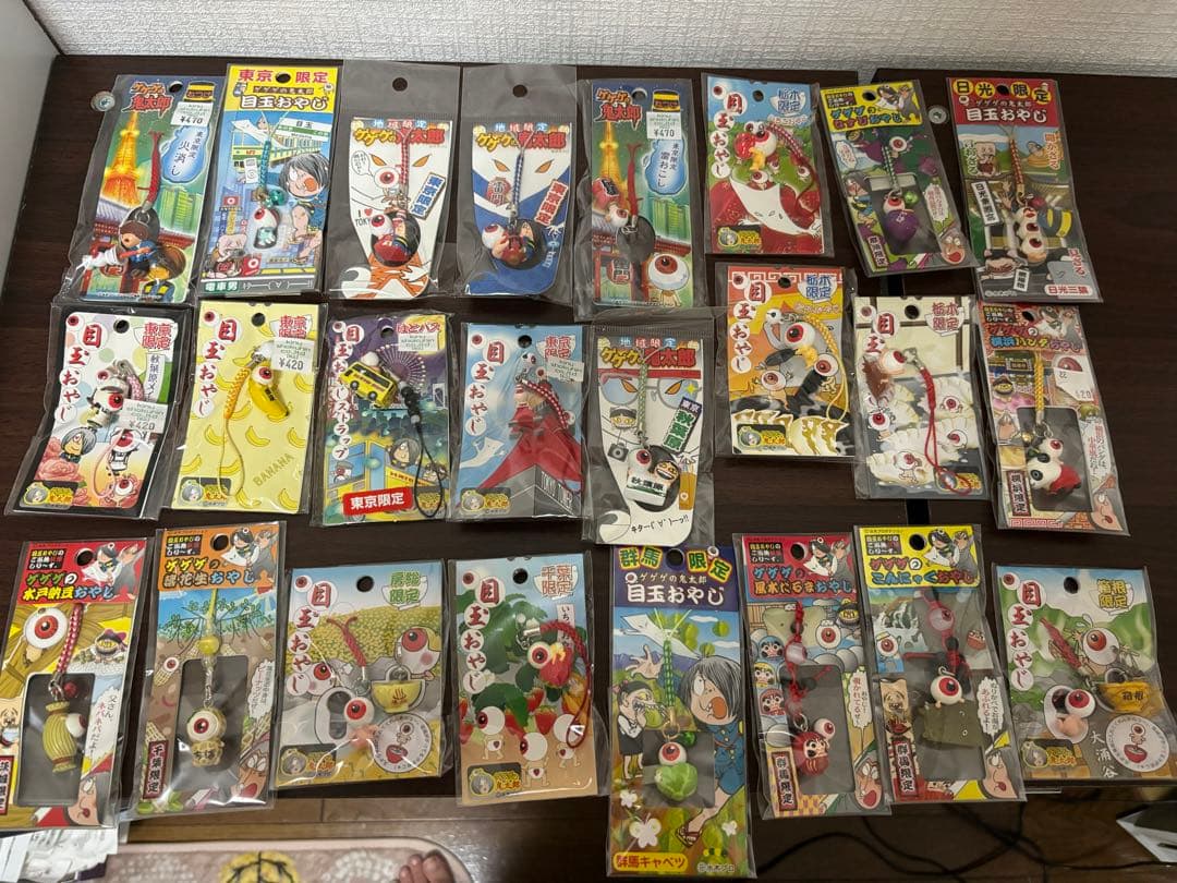 ゲゲゲの鬼太郎 目玉おやじ　ご当地 ねつけ まとめ売り　116点