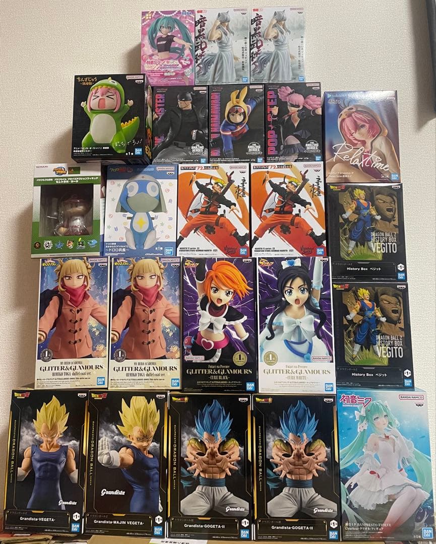 最新プライズフィギュア 18種類23体 ドラゴンボール ヒロアカ