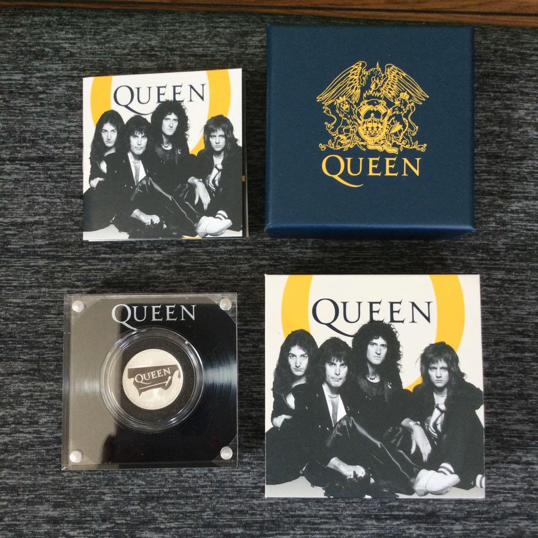 【レア】Queen クイーン 2020 記念硬貨 記念 シルバー 銀