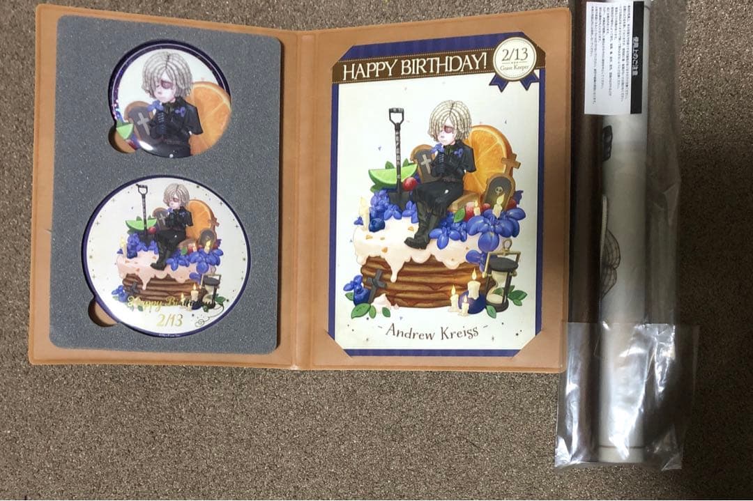第5人格 第五人格 受注生産 墓守 バースデーグッズ アンドルー・クレス