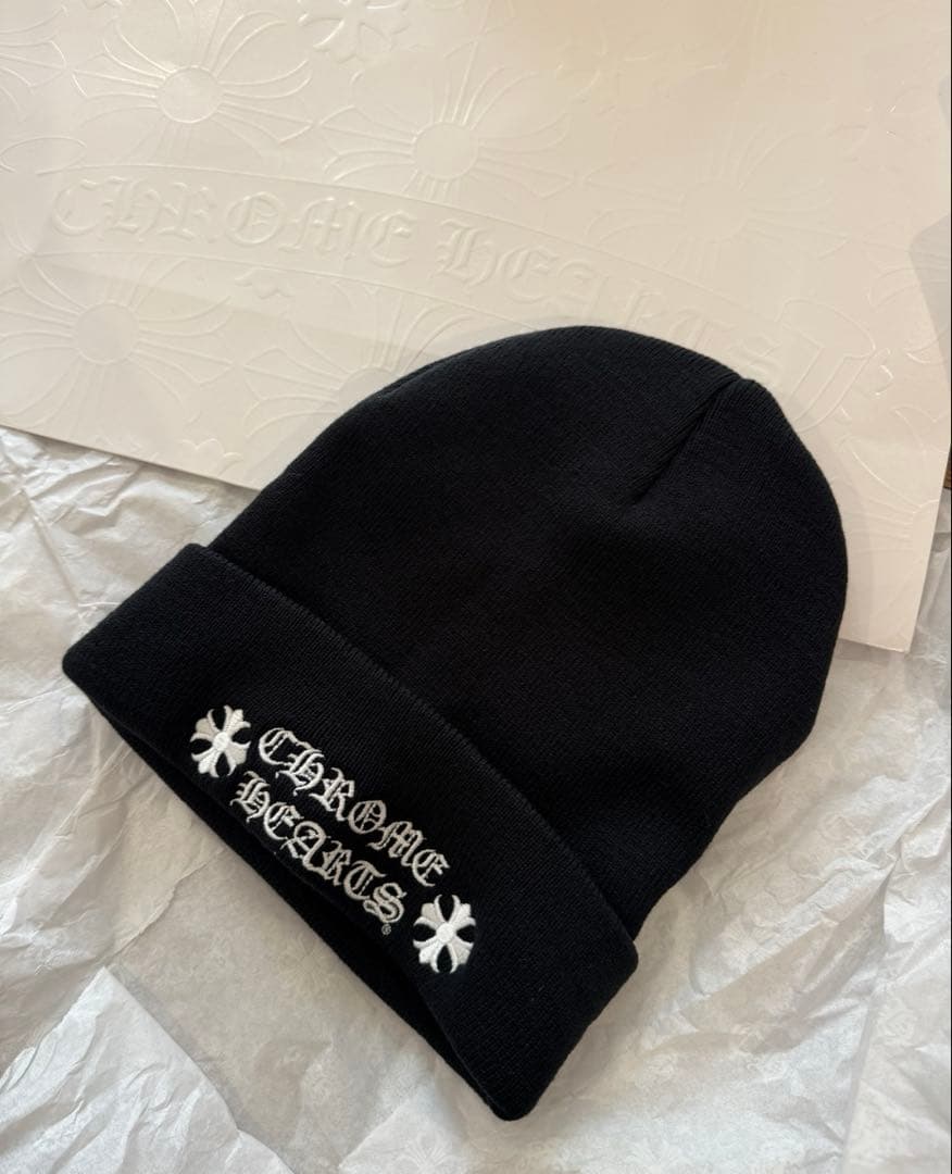 CHROME HEARTS クロムハーツ ビーニー 黒 希少品