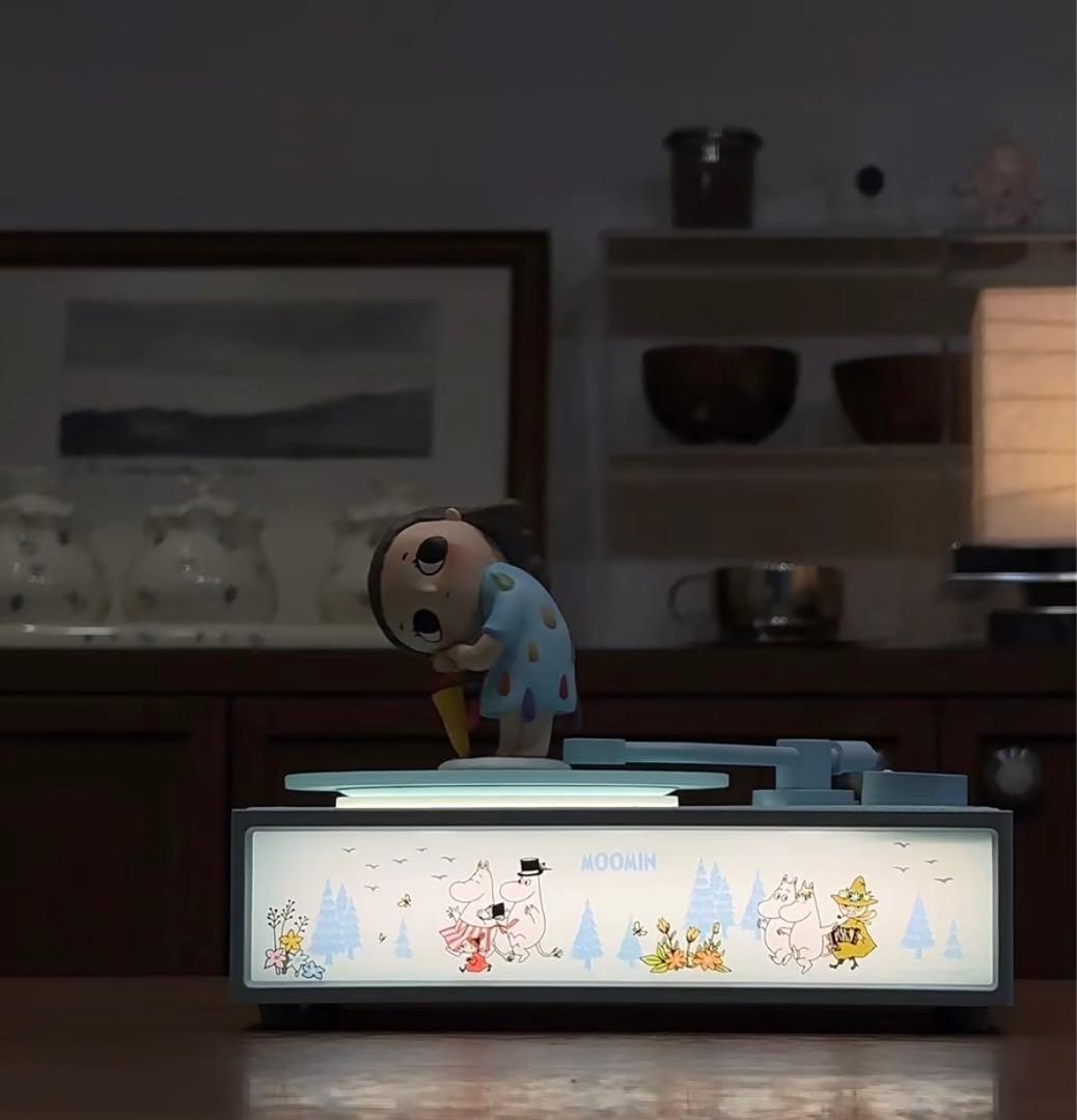 ま*ぱ様 ムーミン フィギュア付き アロマナイトライト Bluetoothスピー