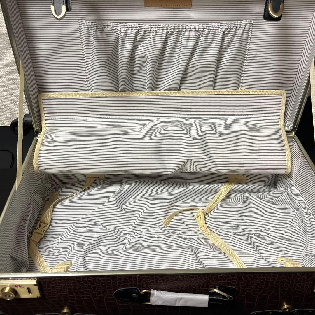 HANAism ハナイズム　キャリーケース　クロコブラウン　XXL セット